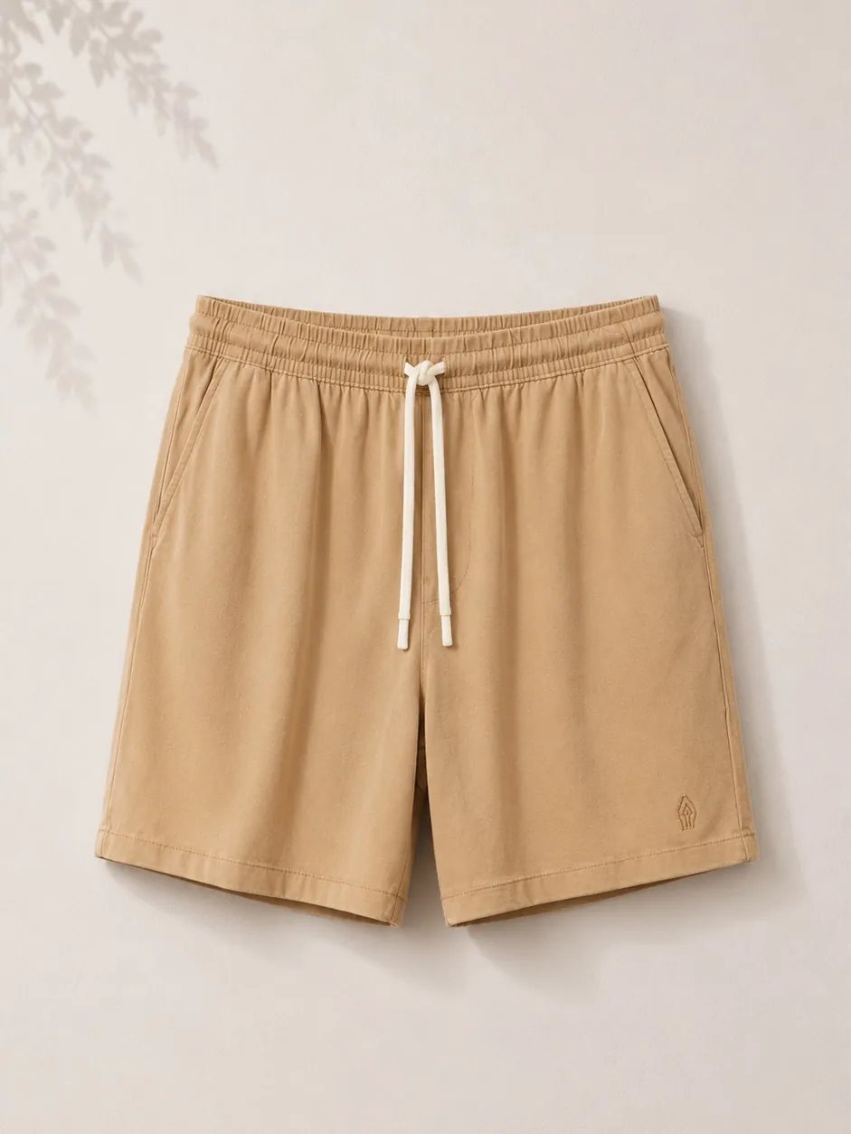 Shorts de sarja caqui — Colcci