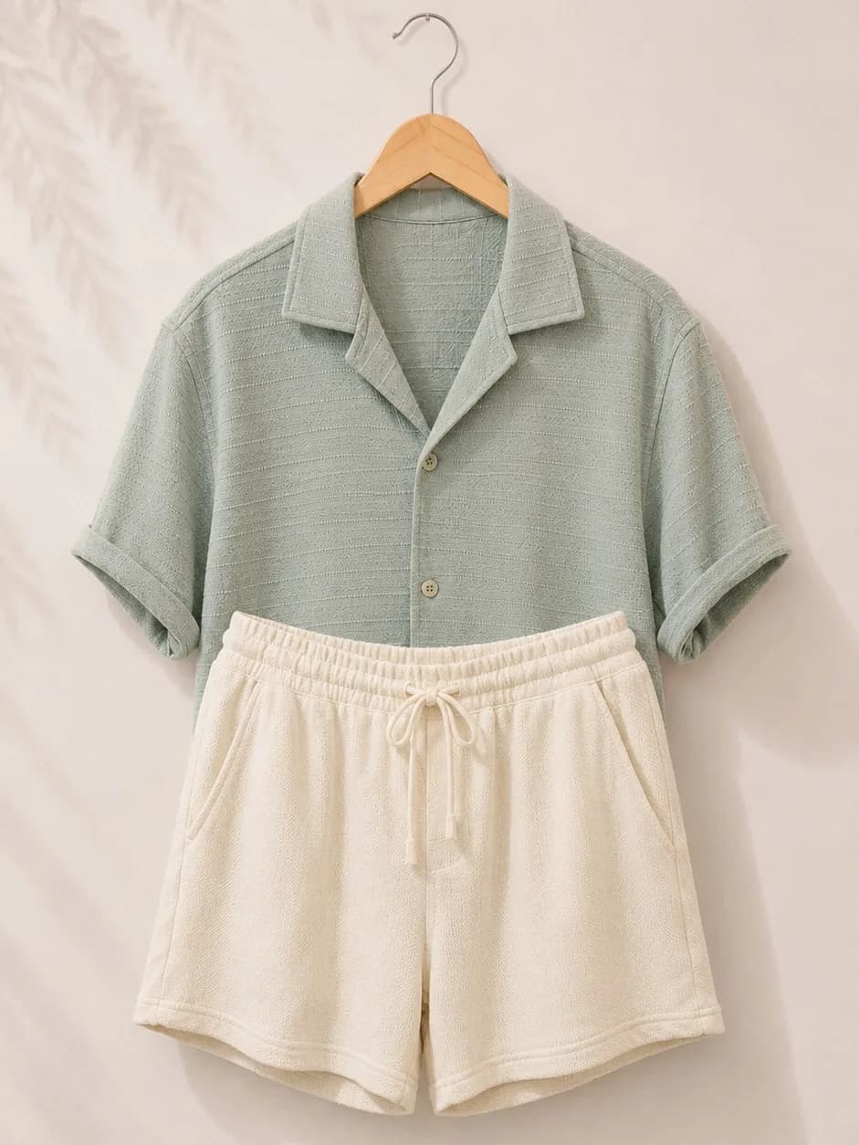 Shorts de moletom cru — Ankor